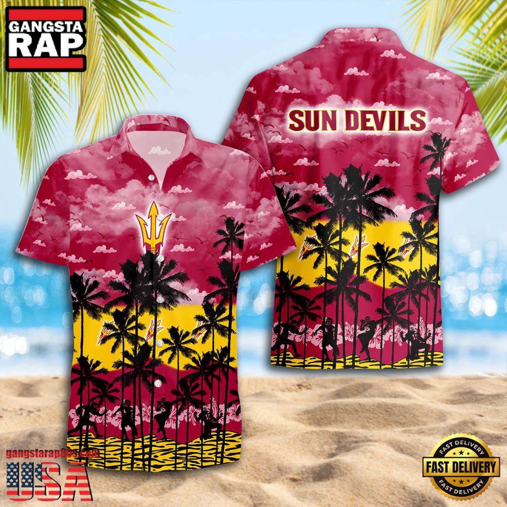 Arizona State Sun Devils Style Hot Summer Aloha Hawaiian Shirt Arizona State Sun Devils Style Hot Summer Aloha Hawaiian Shirt