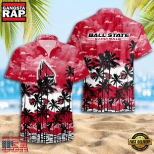 Ball State Cardinals Sport Summer Hawaiian Shirt