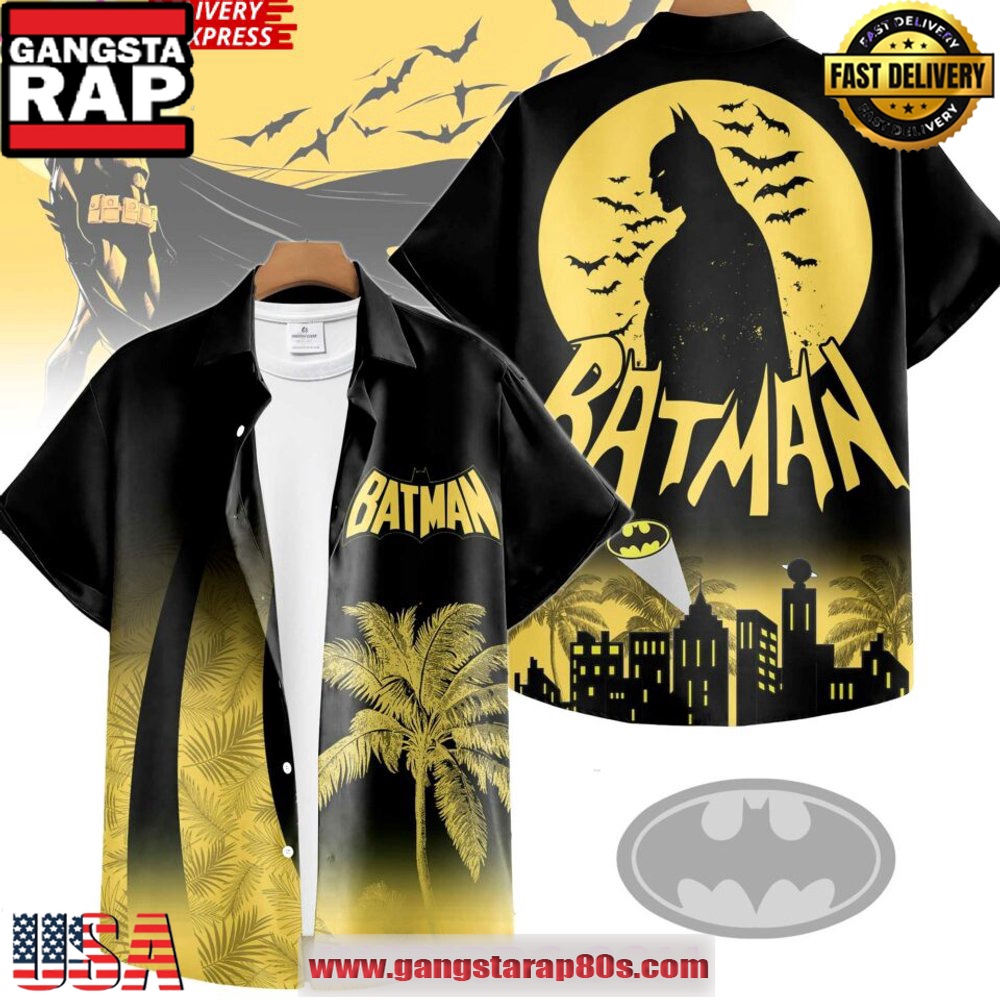 Batman Gotham Nights Special Edition Aloha Hawaiian Shirt Batman Gotham Nights Special Edition Aloha Hawaiian Shirt