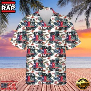 Bryan Adams 2025 Trendy Music Summer Hawaiian Shirt