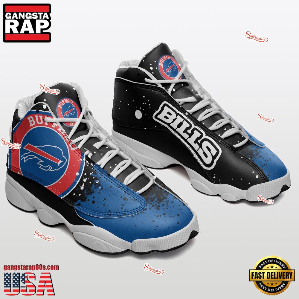 NFL Buffalo Bills New Design Air Jordan 13 Running Sneakers Shoes For Fans NFL Buffalo Bills New Design Air Jordan 13 Running Sneakers Shoes For Fans