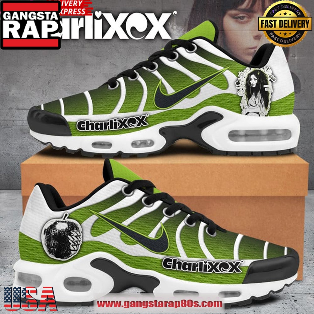 Charli XCX Limited Edition Air Max Plus Shoes Running Sneakers Charli XCX Limited Edition Air Max Plus Shoes Running Sneakers