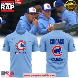 Chicago Cubs Light Blue 2nd Alternate Special T-Shirt