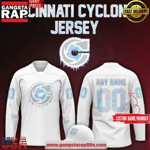 Cincinnati Cyclones Ice-Blue Special Edition Hockey Jersey