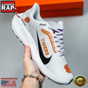Clemson Tigers Running Shoes Custom Your Name