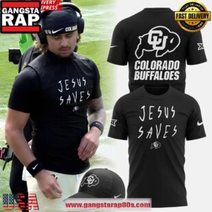 Colorado Buffaloes Jesus Saves 2025 Unisex T Shirt