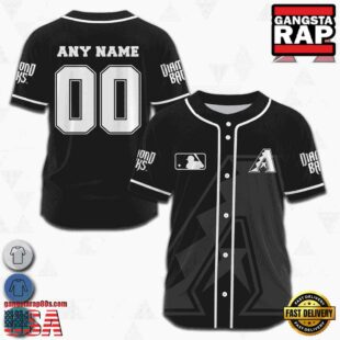 Custom Name And Number Arizona Diamondbacks MLB Team Baseball Jersey
