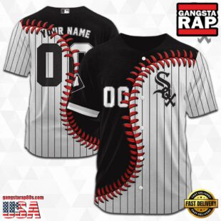 Custom Name And Number Chicago White Sox MLB Baseball Jersey