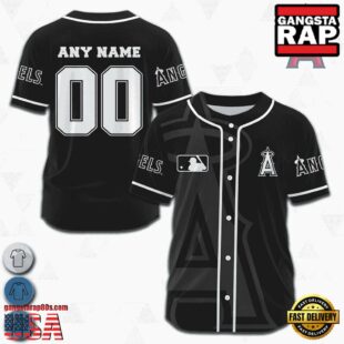 Custom Name And Number Los Angeles Angels MLB Team Baseball Jersey