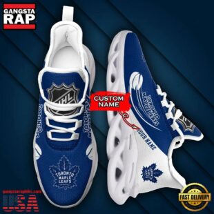 Custom Name NHL Toronto Maple Leafs Team Sport Max Soul Shoes