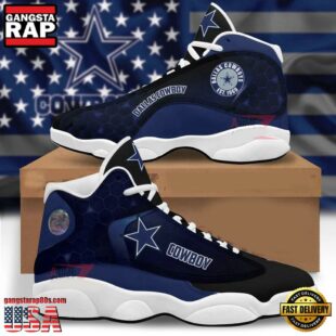 Dallas Cowboy NFL Air Jordan 13 Shoes Gift For Men Women