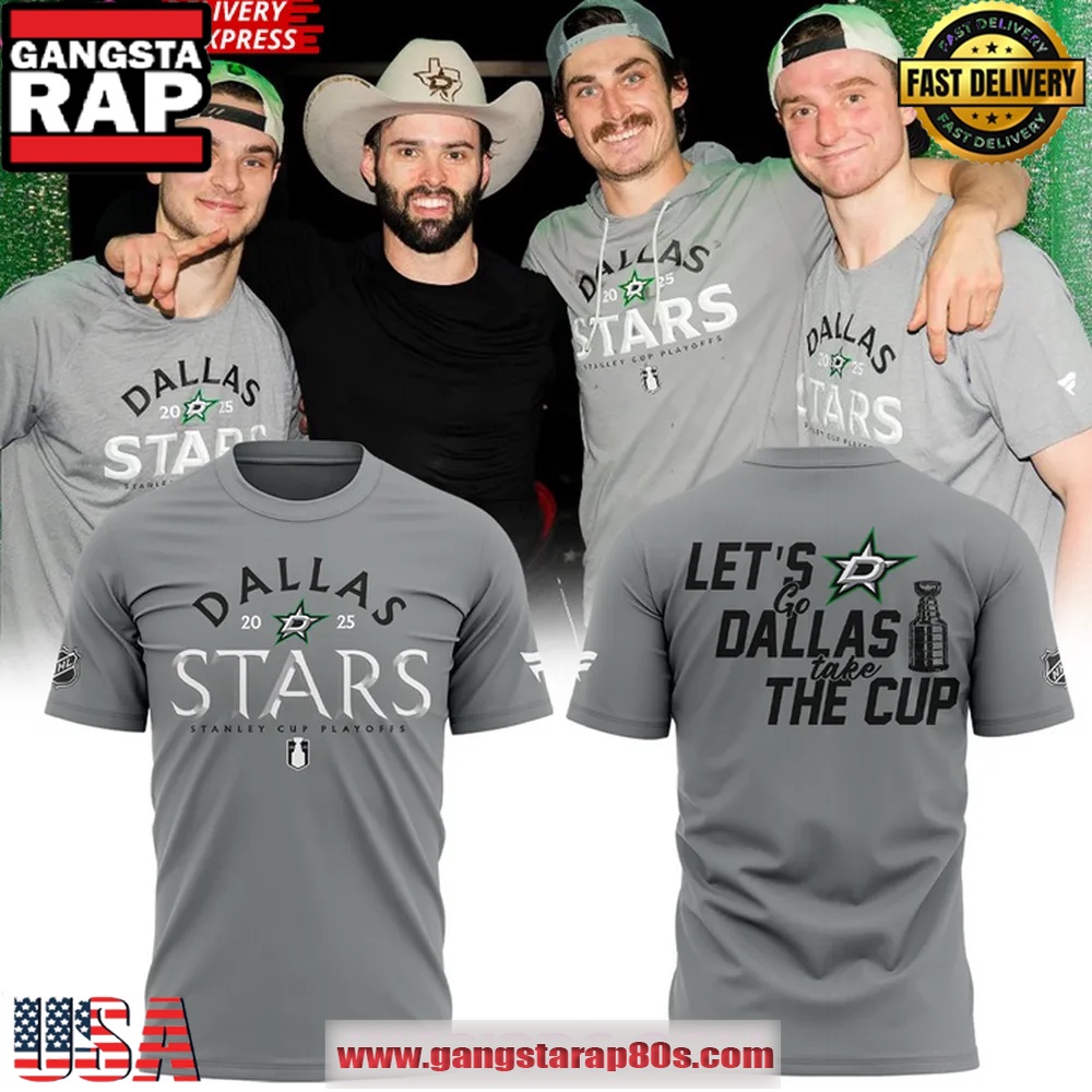 Dallas Stars 2025 Stanley Cup Playoffs Grey Unisex T Shirt Dallas Stars 2025 Stanley Cup Playoffs Grey Unisex T Shirt