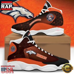 Denver Broncos NFL Air Jordan 13 Shoes Gift For Men Women