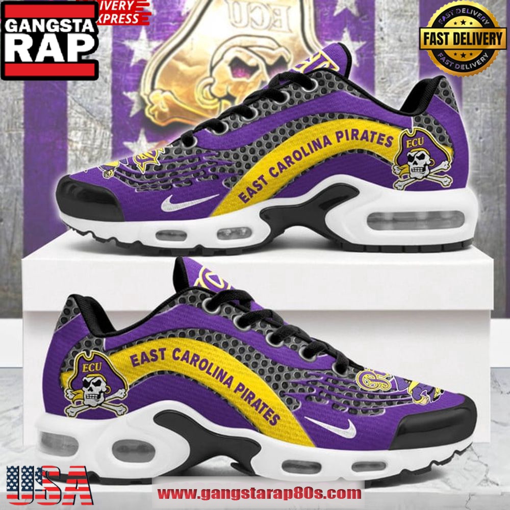 East Carolina Pirates Limited Edition Air Max Plus Shoes Running Sneakers East Carolina Pirates Limited Edition Air Max Plus Shoes Running Sneakers