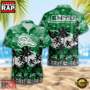 Eastern New Mexico Sport Summer Hawaiian Shirt