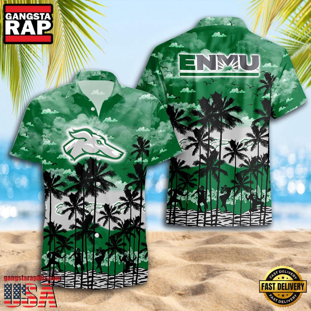 Eastern New Mexico Style Hot Summer Aloha Hawaiian Shirt Eastern New Mexico Style Hot Summer Aloha Hawaiian Shirt