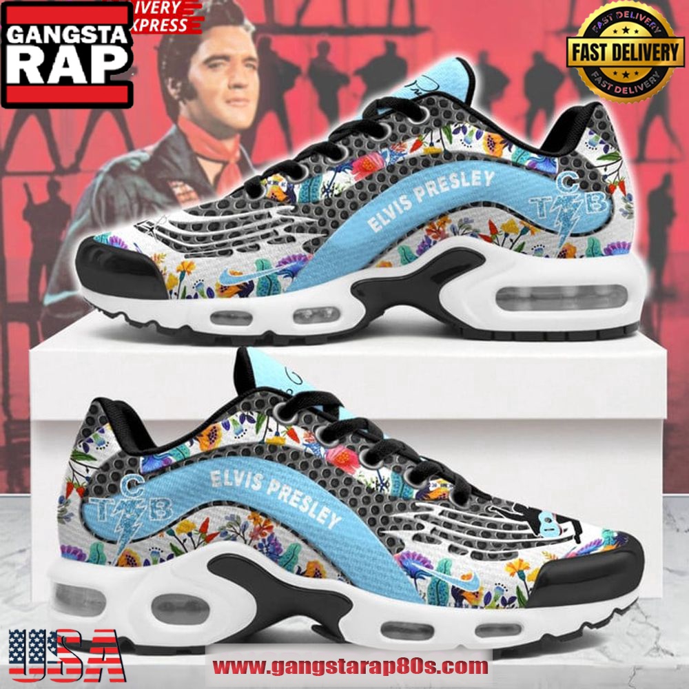 Elvis Presley TCB Limited Edition Air Max Plus Shoes Running Sneakers Elvis Presley TCB Limited Edition Air Max Plus Shoes Running Sneakers