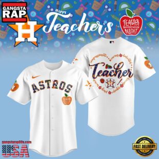 Houston Astros TEACHER APPRECIATION NIGHT 2025 Jersey Shirt