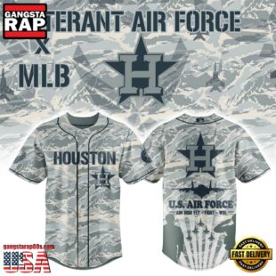 Houston Astros x Veteran U.S Air Force 2025 Baseball Jersey