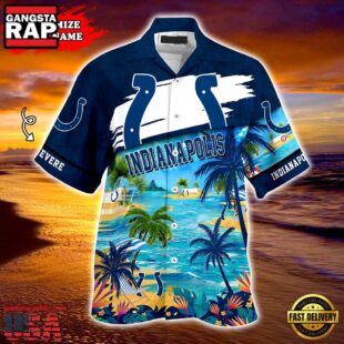 Indianapolis Colts NFL Personalized Hawaiian Shirt