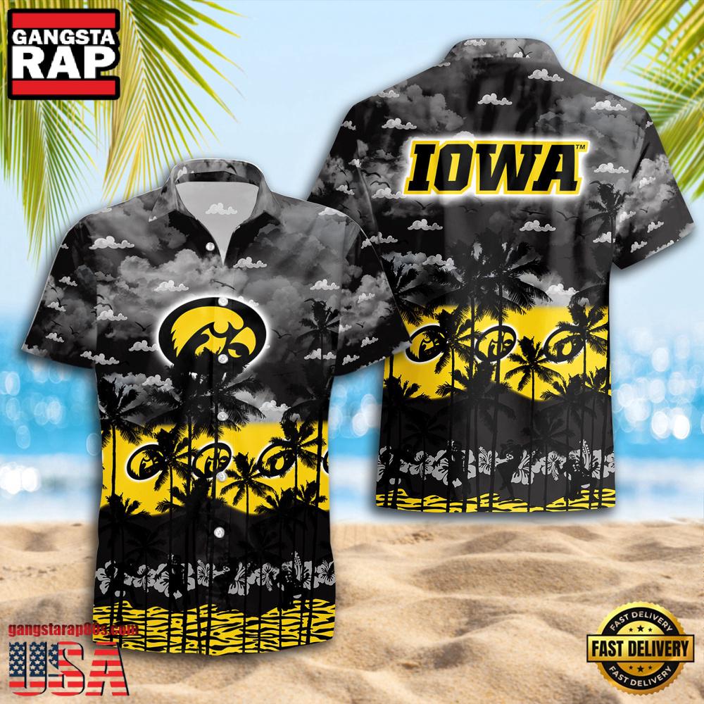 Iowa Hawkeyes Style Hot Summer Aloha Hawaiian Shirt Iowa Hawkeyes Style Hot Summer Aloha Hawaiian Shirt