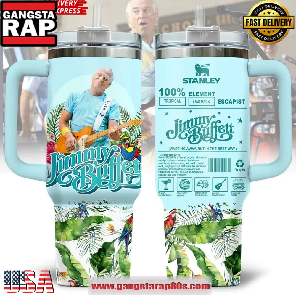 Jimmy Buffett Limited Edition Stanley Tumbler 40oz Jimmy Buffett Limited Edition Stanley Tumbler 40oz