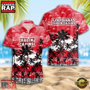 Louisiana Ragin Cajuns Sport Summer Hawaiian Shirt