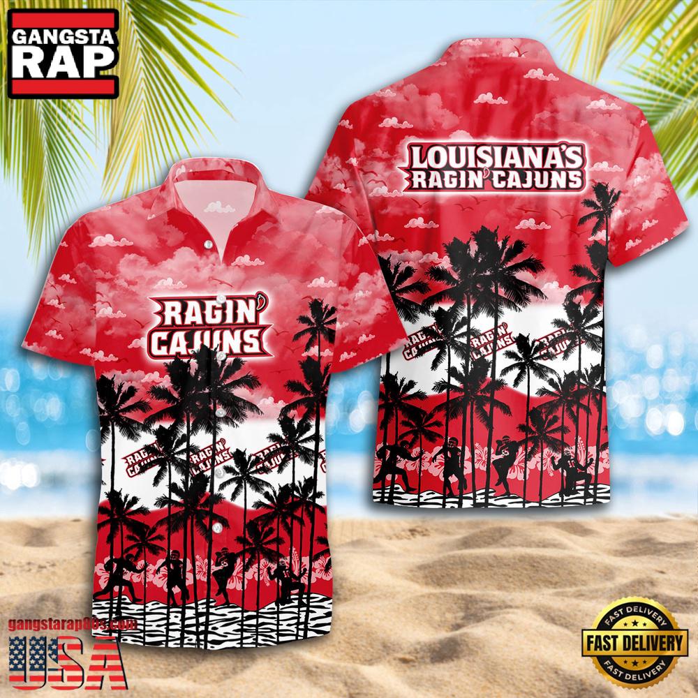 Louisiana Ragin Cajuns Style Hot Summer Aloha Hawaiian Shirt Louisiana Ragin Cajuns Style Hot Summer Aloha Hawaiian Shirt