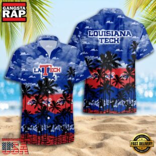 Louisiana Tech Sport Summer Hawaiian Shirt
