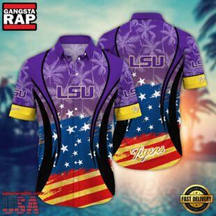 LSU TIGERS MLB Team Hawaiian Shirt Gift For Fans
