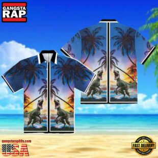Luke Bryan Dinosaur Summer Hawaiian Shirt
