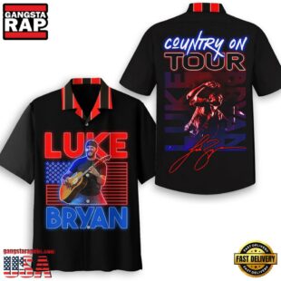 Luke Bryan Music Comfimerch Summer Hawaiian Shirt