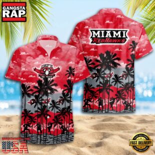 Miami (Ohio) Redhawks Sport Summer Hawaiian Shirt