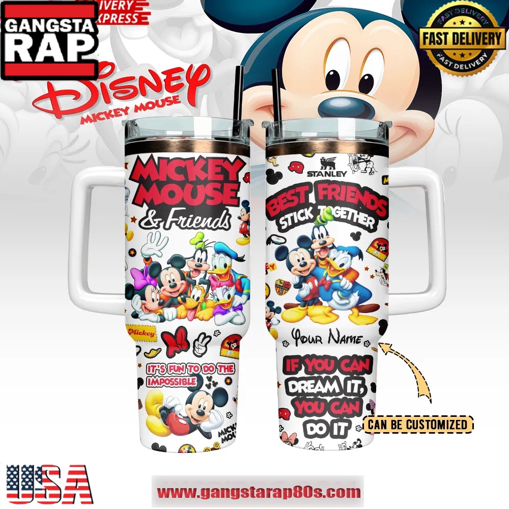 Mickey Mouse & Friends Special Edition Stanley Tumbler 40oz Mickey Mouse & Friends Special Edition Stanley Tumbler 40oz
