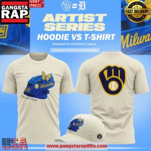 Milwaukee Brewers x Unfinished Legacy Artist Series T-Shirt