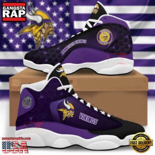Minnesota Vikings NFL Air Jordan 13 Shoes Gift For Men Women