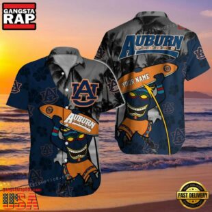 NCAA Custom Name Auburn Tigers Hawaiian Shirt Cheap For Men Women.jpg