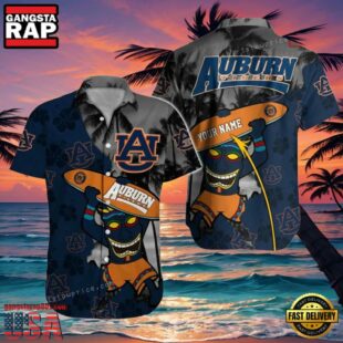 NCAA Custom Name Auburn Tigers Hawaiian Shirt Cheap For Men Women.jpg