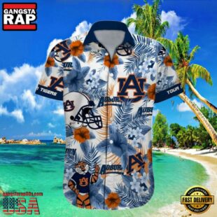 NCAA Custom Name Auburn Tigers Hawaiian Shirt Cheap For Mens Womens.jpg