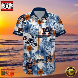 NCAA Custom Name Auburn Tigers Hawaiian Shirt Cheap For Mens Womens.jpg