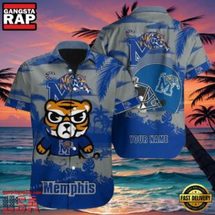 NCAA Custom Name Memphis Tigers Hawaiian Shirt Man.jpg