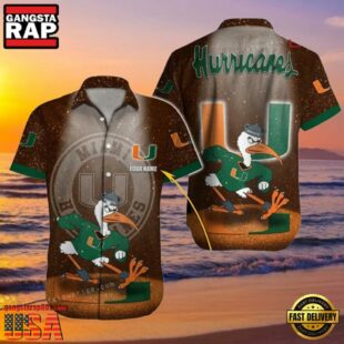 NCAA Custom Name Miami Hurricanes Hawaiian Shirt Outfit.jpg