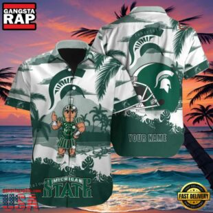 NCAA Custom Name Michigan State Spartans Hawaiian Shirt Cheap.jpg