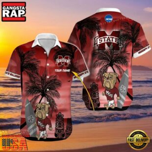 NCAA Custom Name Mississippi State Bulldogs Hawaiian Shirt Cheap For Men Women.jpg