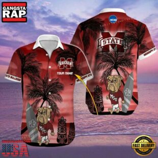 NCAA Custom Name Mississippi State Bulldogs Hawaiian Shirt Cheap For Men Women.jpg