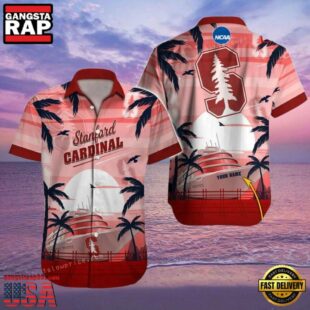 NCAA Custom Name Stanford Cardinal Hawaiian Shirt Hawaiian Shirt Cheap