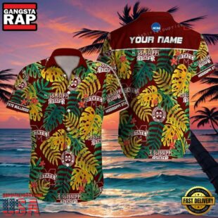 NCAA Mississippi State Bulldogs Hawaiian Shirt Personalized Aloha Hawaiian Shirt For Men Women