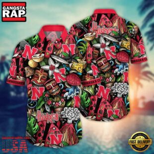 NCAA Nebraska Cornhuskers Sporty Hot Summer Hawaiian Shirt