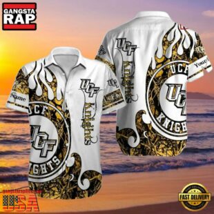 NCAA Ucf Knights Print Custom Name Cheap Hawaiian Shirt