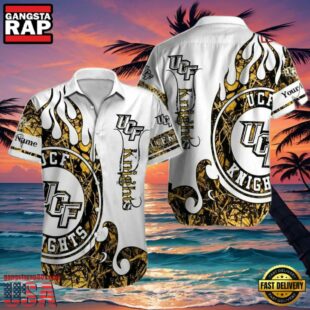 NCAA Ucf Knights Print Custom Name Cheap Hawaiian Shirt